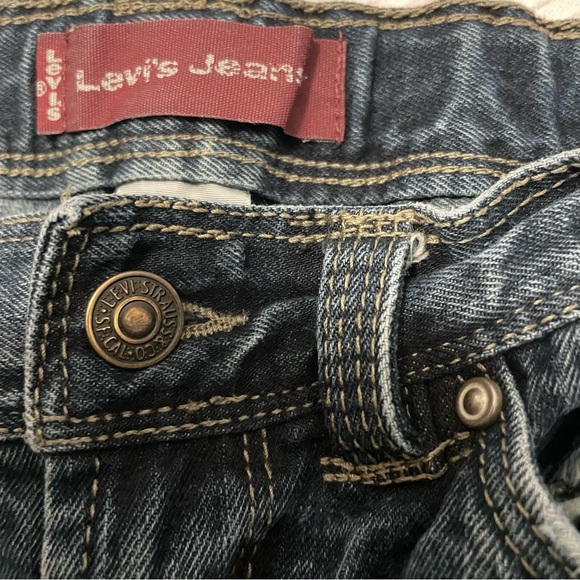 Levi’s Straight Leg Boy Demin Jeans Size 8 - Picture 8 of 8